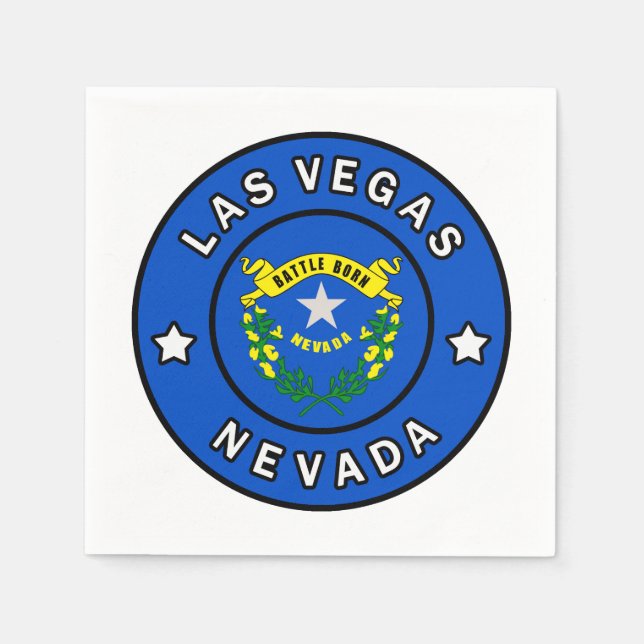 Las Vegas Nevada Napkin (Front)