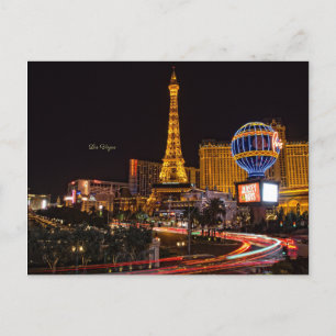 Las Vegas, Nevada neon lights Postcard