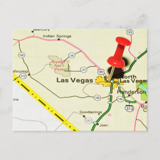 Las Vegas, Nevada Postcard (Front)