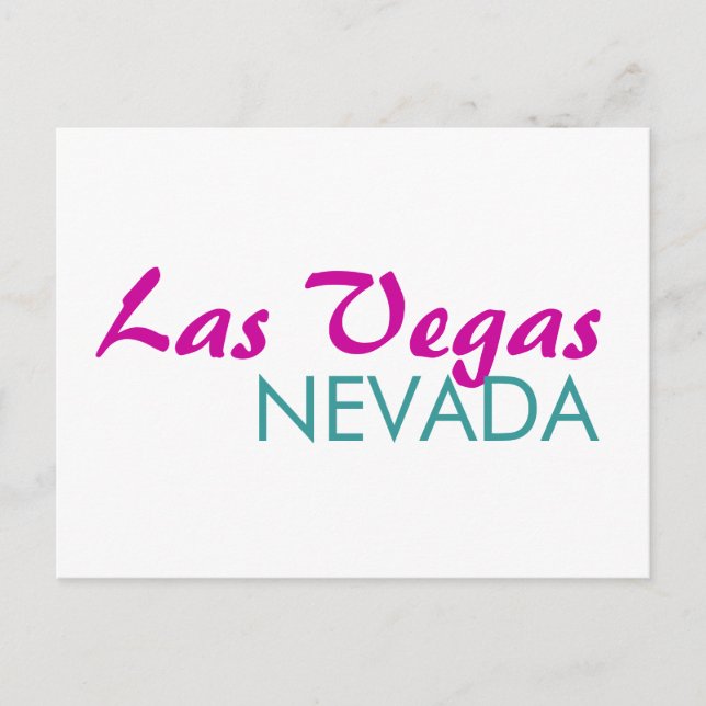 Las Vegas Nevada Postcard (Front)
