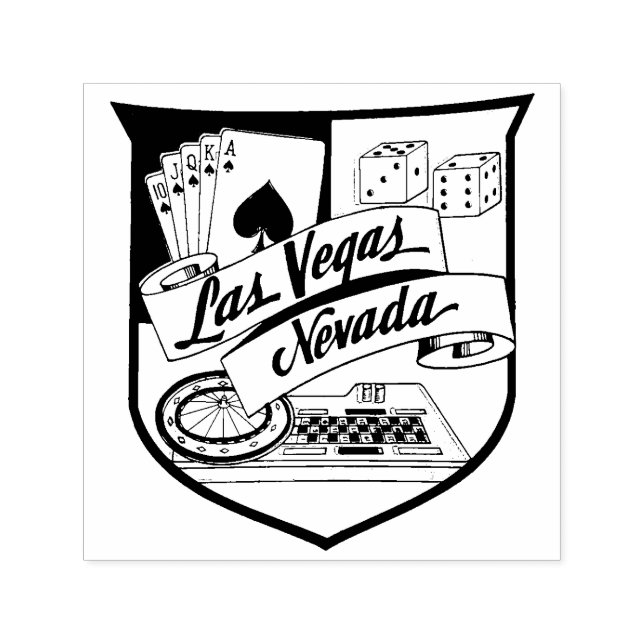  Las Vegas, Nevada  Self-inking Stamp (Design)