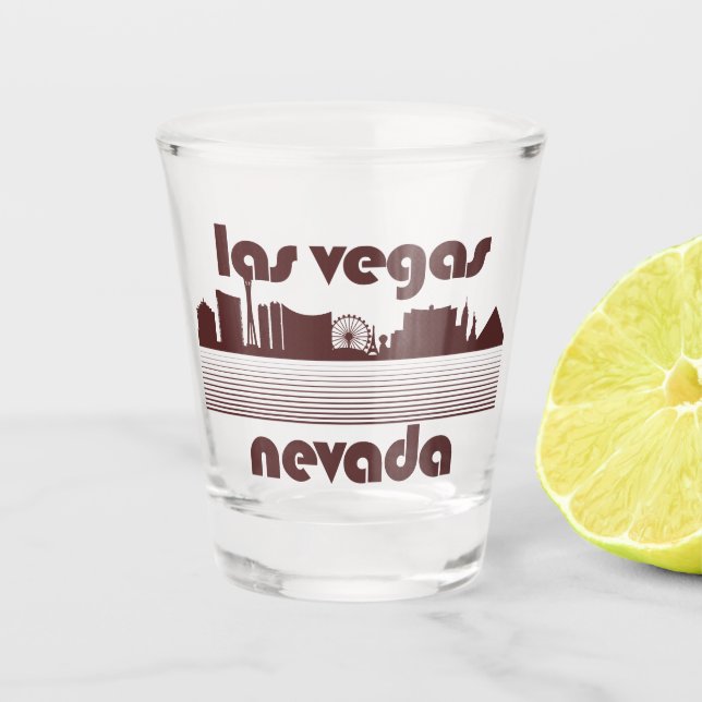 Las Vegas Nevada Shot Glass (Front)