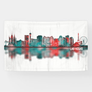 Las Vegas Nevada Skyline Banner