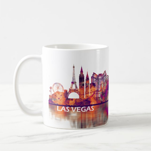 Las Vegas Nevada Skyline Coffee Mug (Left)