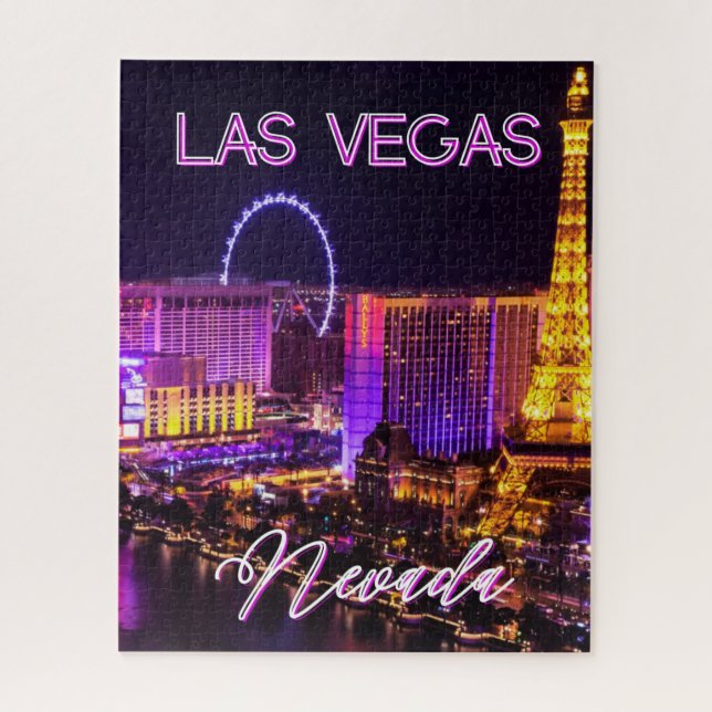 Las Vegas Nevada Skyline   Jigsaw Puzzle (Vertical)