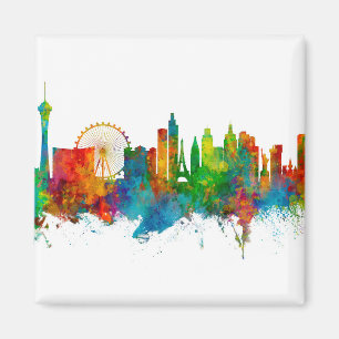 Las Vegas Nevada Skyline Magnet