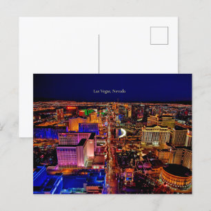 Las Vegas, Nevada skyline Postcard