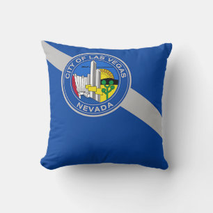 Las Vegas, Nevada State, Flag American MoJo Pillow
