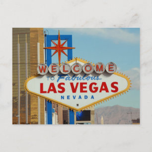 Las Vegas, Nevada Travel Postcard