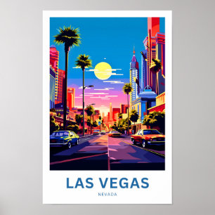 Las Vegas Nevada Travel Print