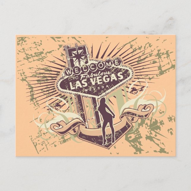 Las Vegas Nevada Tshirts and Gifts Postcard (Front)