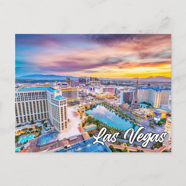 Las Vegas, Nevada, USA Postcard (Front)