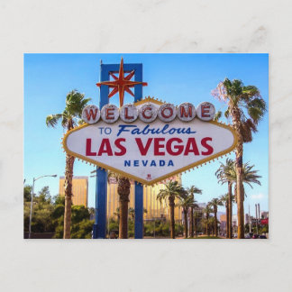 Las Vegas Nevada | Welcome Sign Postcard