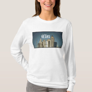 Las Vegas New York hotel view artsy hoodie T-Shirt