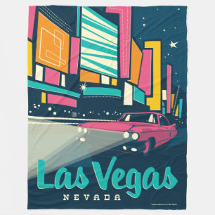Las Vegas, NV Fleece Blanket