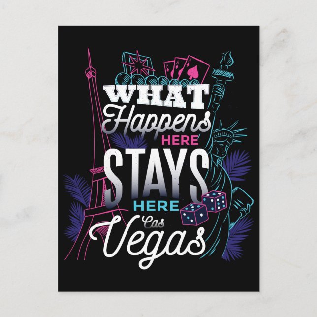 Las Vegas, NV Nevada USA United Sates America Postcard (Front)