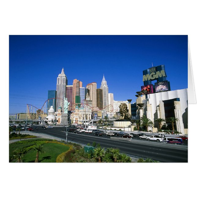 Las Vegas NY NY and MGM Hotels (Front Horizontal)