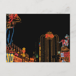 Las Vegas old Fremont Street Postcard