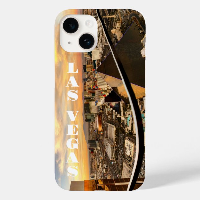 Las Vegas panorama view Premium Phone case (Back)