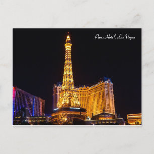  Las Vegas , Paris Hotel  Holiday Postcard
