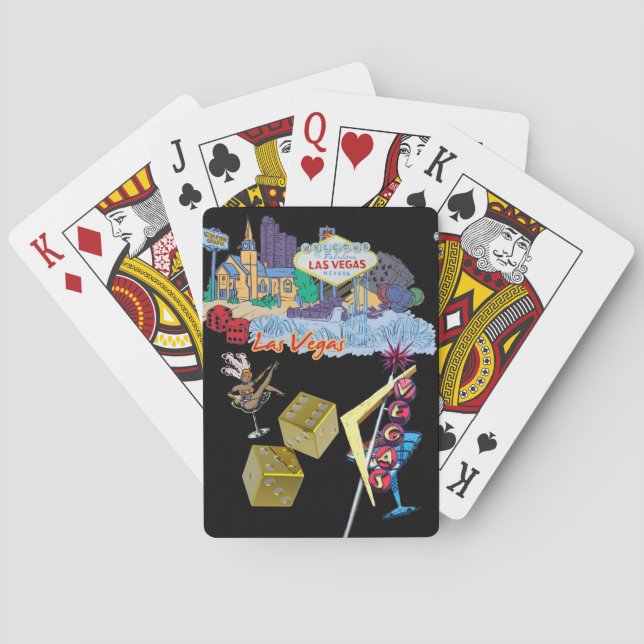 Las Vegas  Playing Cards (Back)