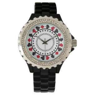 Las Vegas Poker Style Design Watch