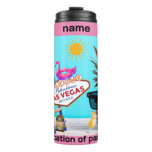 Las Vegas Pool Party Thermal Tumbler