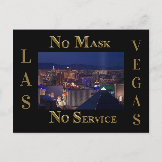 LAS VEGAS POSTCARD (Front)