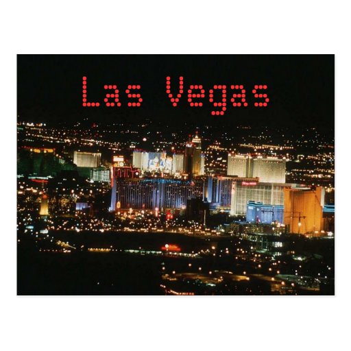 Las Vegas-Postcard | Zazzle