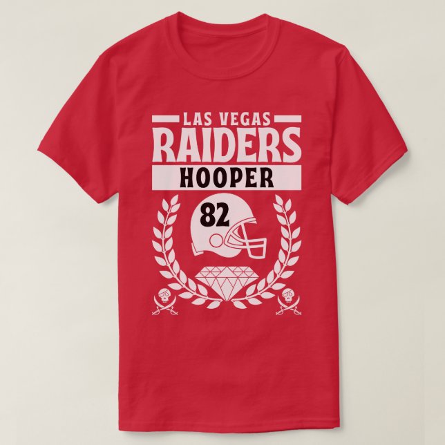 Las Vegas Raiders Hooper 82 Edition T-Shirt (Design Front)