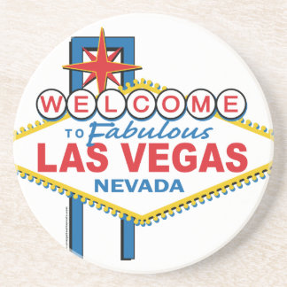 Las Vegas Retro Sign Coaster
