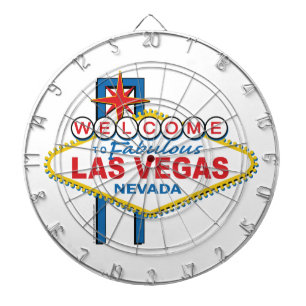 Las Vegas Retro Sign Dartboard