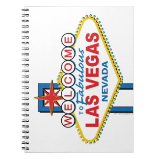 Las Vegas Retro Sign Notebook
