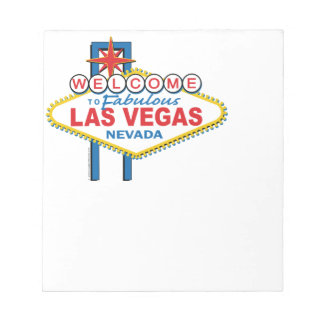 Las Vegas Retro Sign Notepad