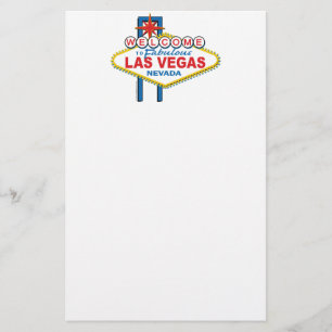 Las Vegas Retro Sign Stationery