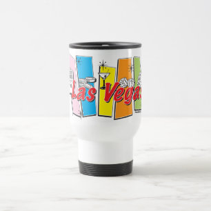 Las Vegas Retro Travel Mug