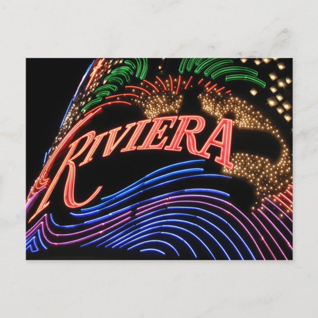 Las Vegas Riviera Postcard (Front)