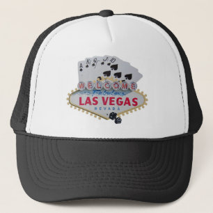 Las Vegas Royal Flush Cap with set of dice