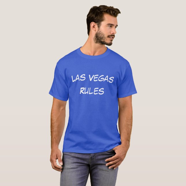 Las Vegas Rules T-Shirt (Front Full)