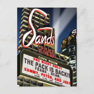 Rat Pack Poster 24x36 24x36 Sands Las Vegas - 24x36 in