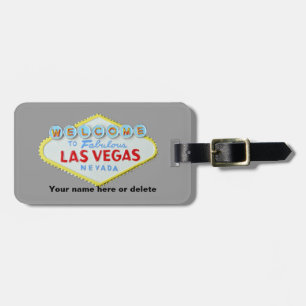 Las Vegas Sign Baggage Tag