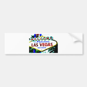 Las Vegas Sign Bumper Sticker