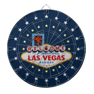 Las Vegas Sign Dartboard