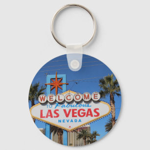 Las Vegas Sign Nevada Casino Gambling Landmark Key Ring