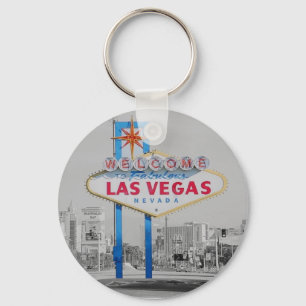 Las Vegas Sign Retro Keychain