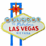 Las Vegas Sign Standing Photo Sculpture<br><div class="desc">A fun Las Vegas photo sculpture for anyone with special anniversaries from this famous destination or any gambling fan.</div>