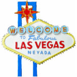 Las Vegas Sign Standing Photo Sculpture<br><div class="desc">Welcome to fabulous Las Vegas Nevada - the neon sign that's been greeting tourists driving in on the south end of the famous boulevard - a.k.a.  The Strip</div>