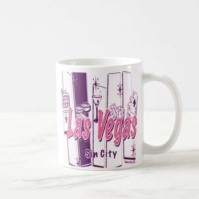 Las Vegas Sin City Coffee Mug (Right)