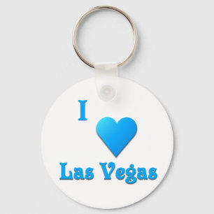 Las Vegas -- Sky Blue Key Ring