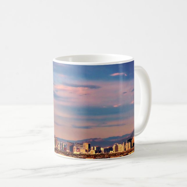 Las Vegas Skyline Coffee Mug (Front Right)